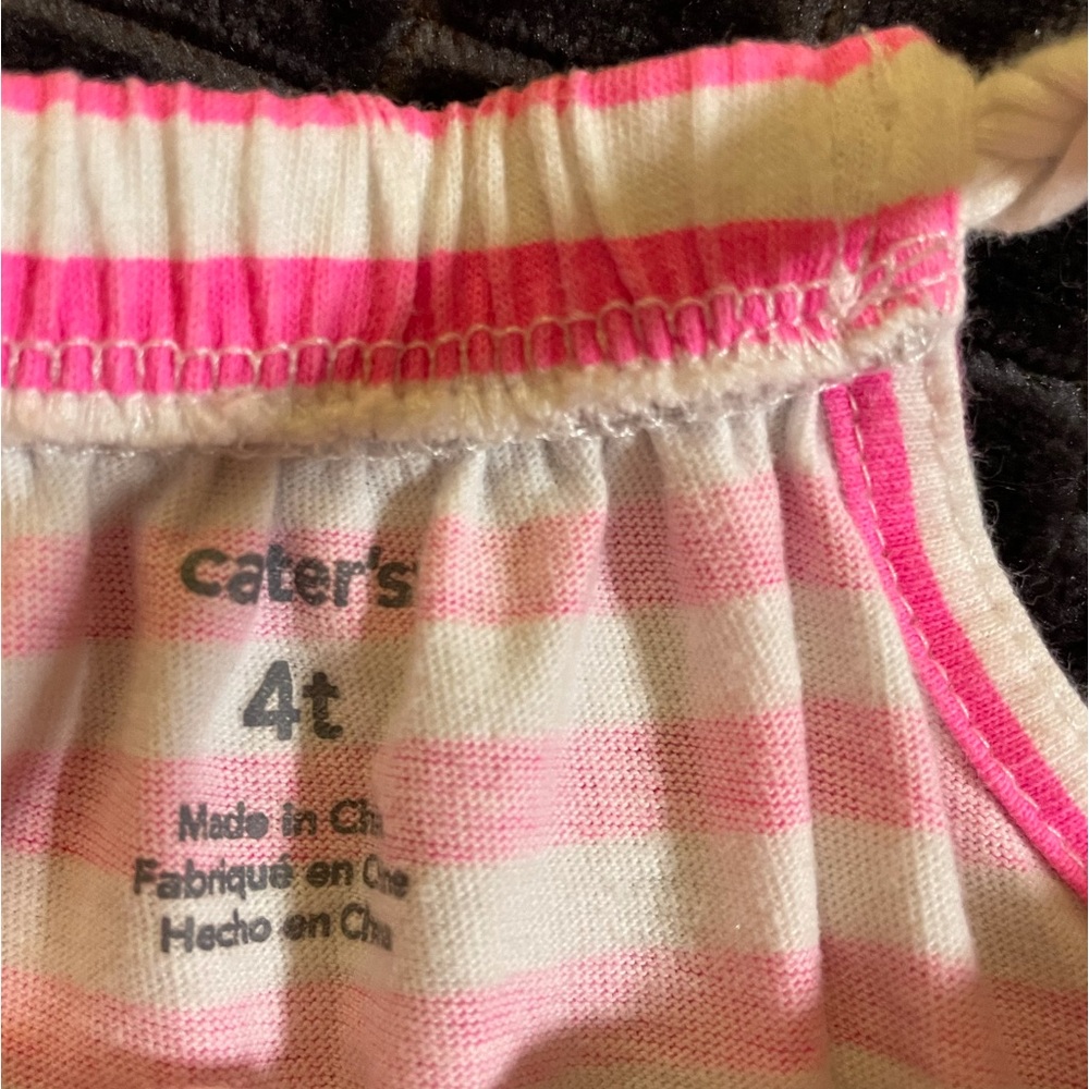 5 for $20-Carter’s striped dress with roping-size 4T. Great used condition - Picture 9 of 10